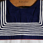 Sailor Dress in Ivory Denim by Bonjour