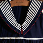 Sailor Dress in Navy Denim by Bonjour