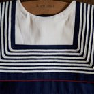 Sailor Dress in Navy Denim by Bonjour