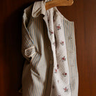 Summer Coat in Blue Transat Stripe by Bonjour