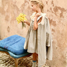 Summer Coat in Blue Transat Stripe by Bonjour