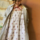 Summer Coat in Blue Transat Stripe by Bonjour