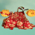 Top And Short Set in Gaughin Print by Bonjour