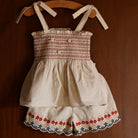 Top And Short Set in Natural by Bonjour