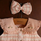 Tunique With Hair Clip in Pink Vichy by Bonjour