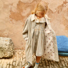 Tunique With Hair Clip in Transat Stripe by Bonjour