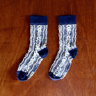 Twist Socks in Navy by Bonjour