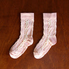 Twist Socks in Pink by Bonjour