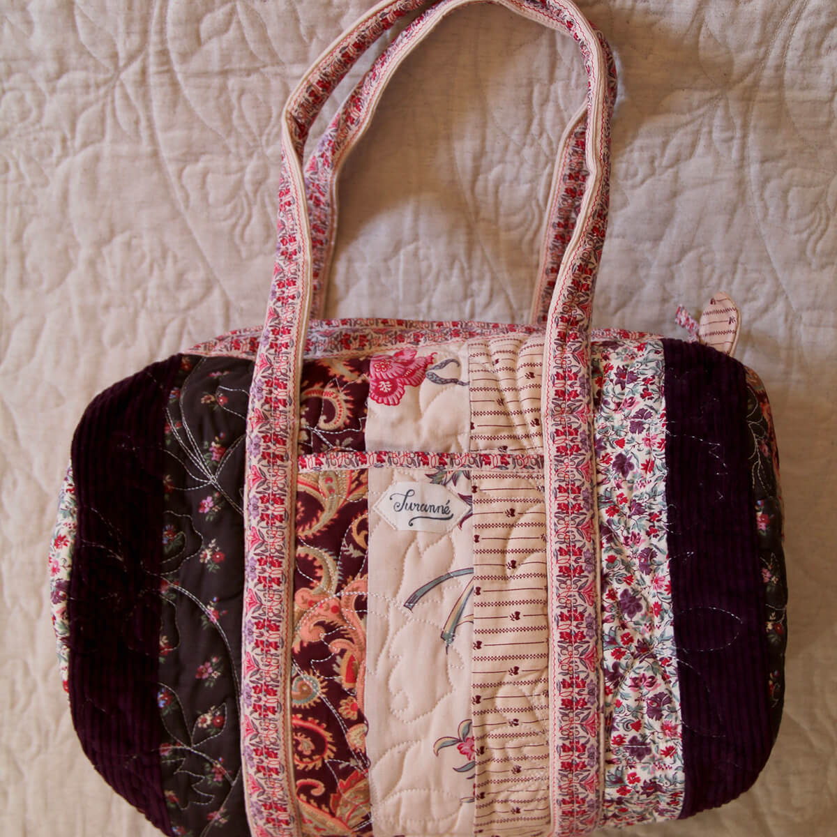 Bowling Bag in Patchwork by Bonjour