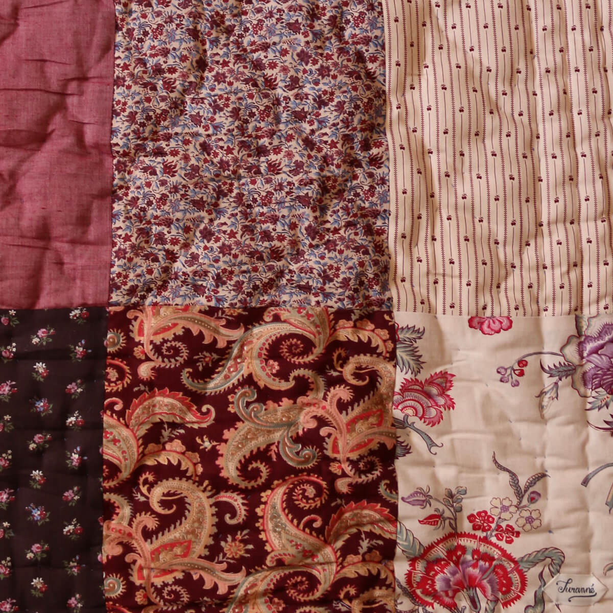 Quilted Blanket in Patchwork by Bonjour
