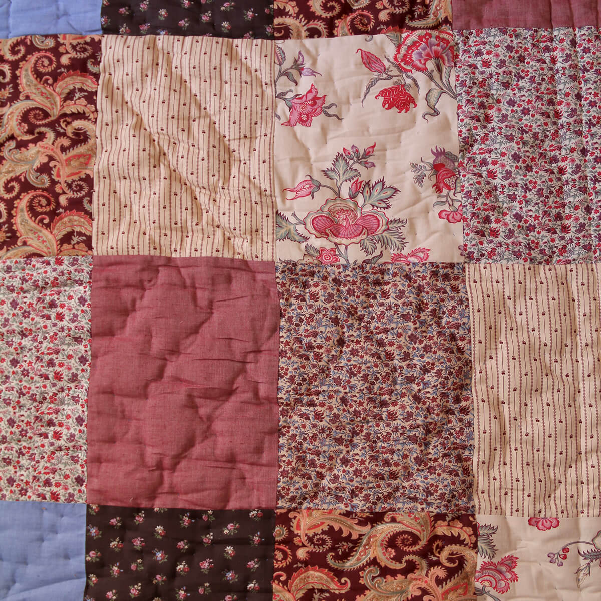 Quilted Blanket in Patchwork by Bonjour