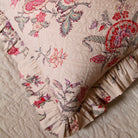 Quilted Pillow Case in Vence Floral by Bonjour