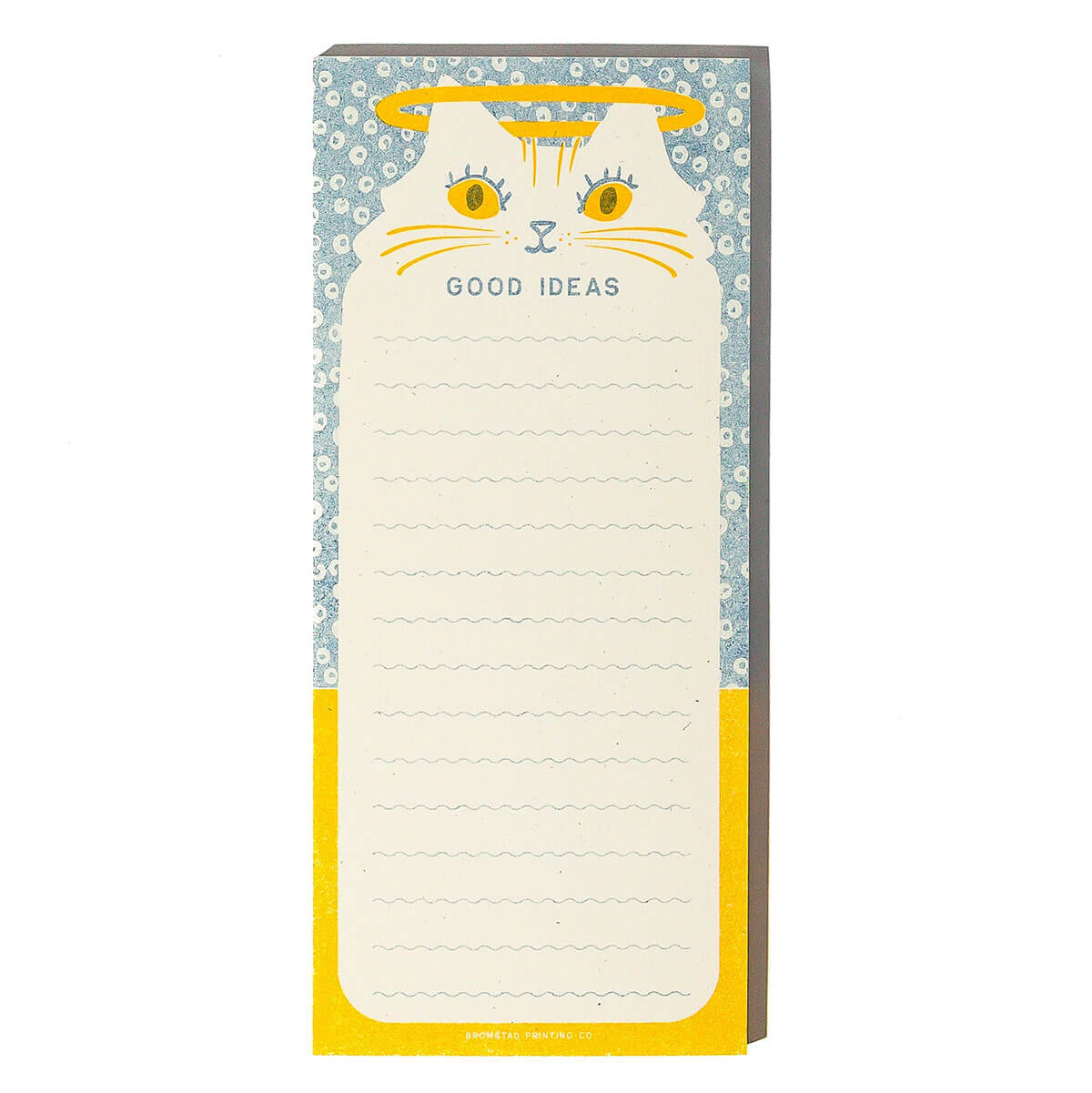 Good Ideas Risograph Notepad by Bromstad Printing Co.