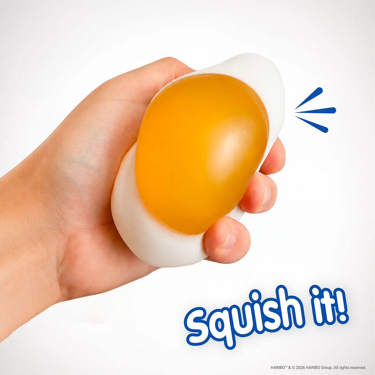 Fried Egg Squishy Toy by Haribo - Drop 1 PREORDER
