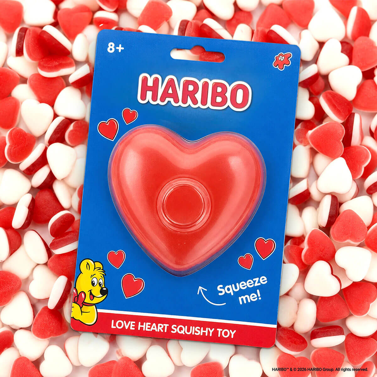 Love Heart Squishy Toy by Haribo - Drop 1 PREORDER