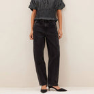 Baloe Jeans in Jet Black by By-Bar