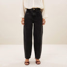 Baloe Jeans in Jet Black by By-Bar