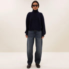 Baloe Jeans in Vintage Oil Blue by By-Bar