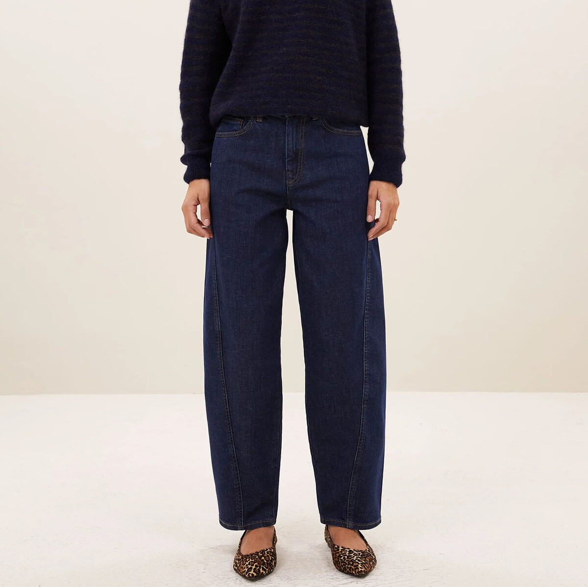 Begum Jeans in Dark Denim by By-Bar