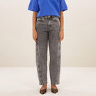 Begum Jeans in Grey Denim by By-Bar