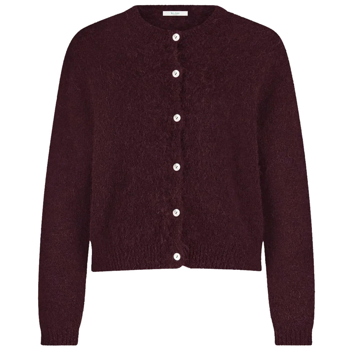 Cleo Cardigan in Deep Wine by By-Bar