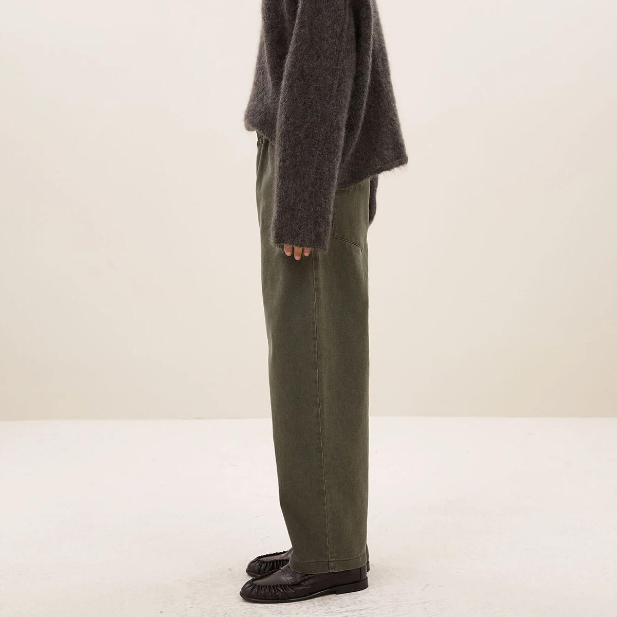 Davi Pants in Olive by By-Bar