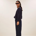 Gaya Blouse in Galaxy Check by By-Bar