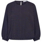 Gaya Blouse in Galaxy Check by By-Bar