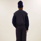 Gio Sleeveless Jacket in Midnight by By-Bar