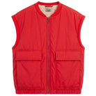 Gio Sleeveless Jacket in Poppy Red by By-Bar