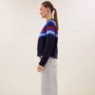 Jackie Pullover in Midnight by By-Bar