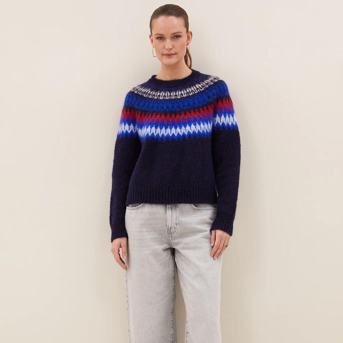 Jackie Pullover in Midnight by By-Bar