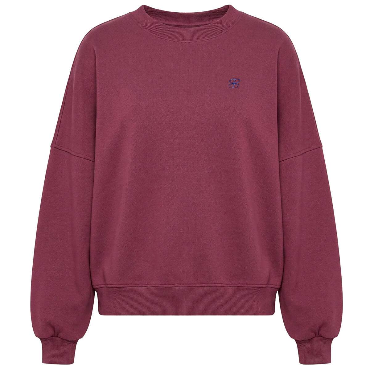 Malyn Logo Sweater in Burgundy Crush by By-Bar