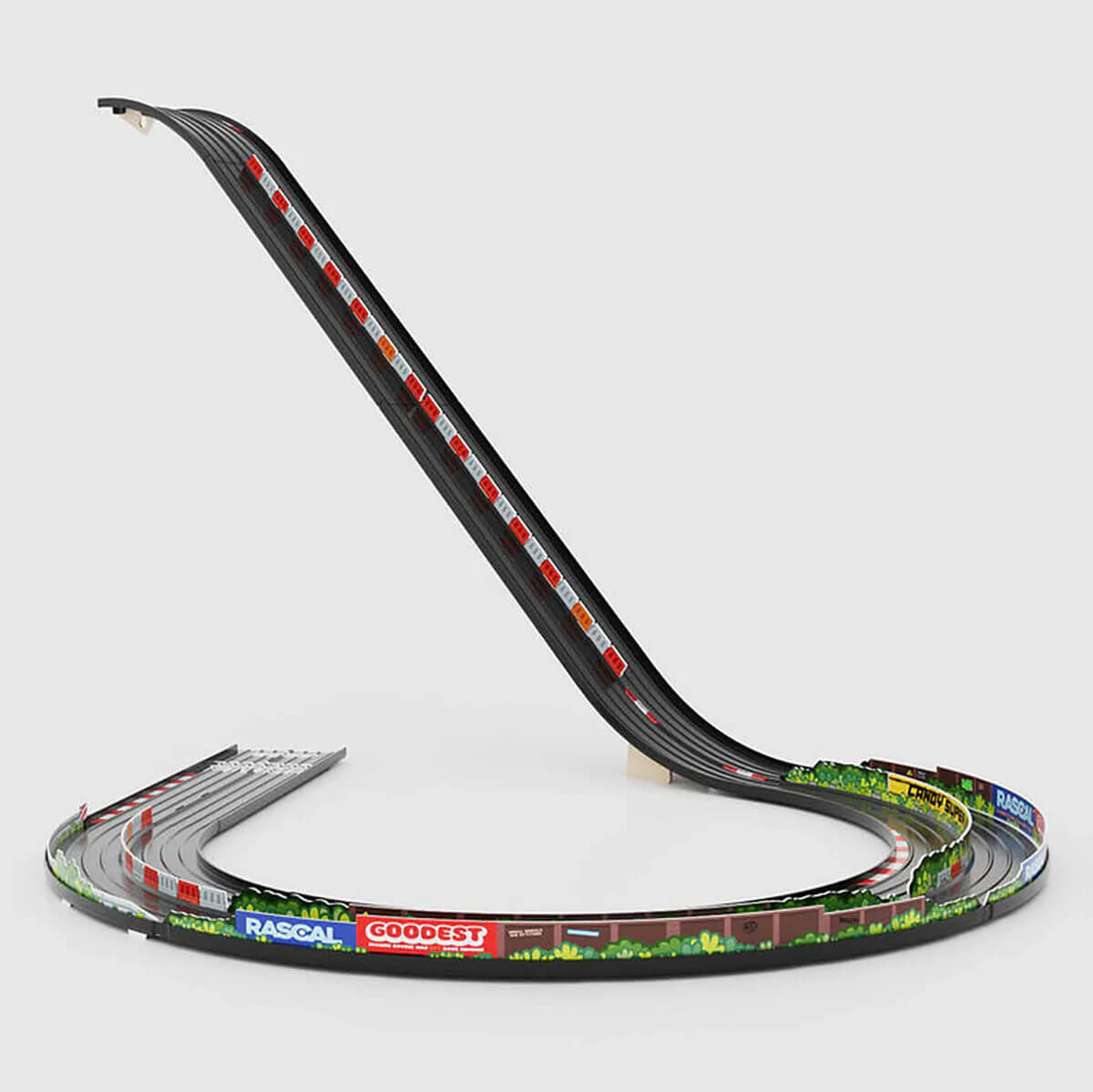 Roadworks Hairpin Turn Add-On Kit By Candylab Toys