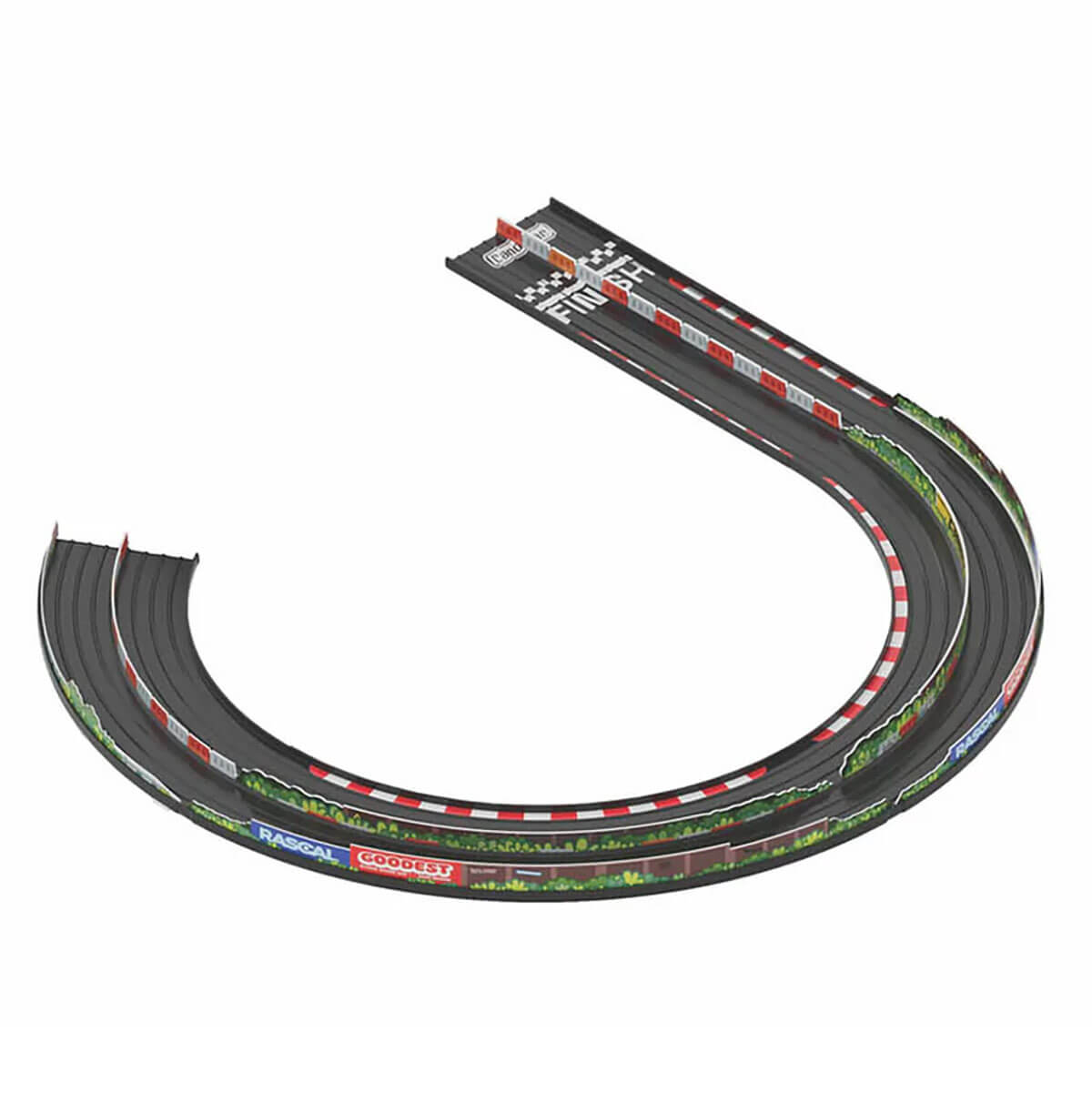 Roadworks Hairpin Turn Add-On Kit By Candylab Toys