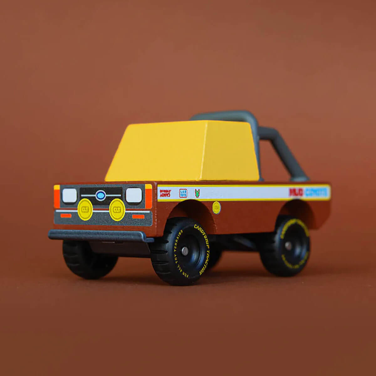 Mud Coyote Truck Toons Mini Candycar By Candylab Toys