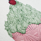 Pistachio Chantilly Cream Greetings Card by Canonbury Press