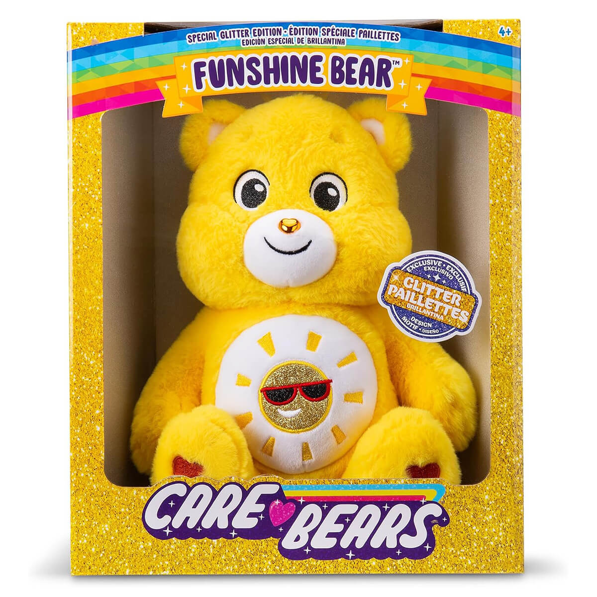 Care Bears Glitter Funshine Bear Medium (14
