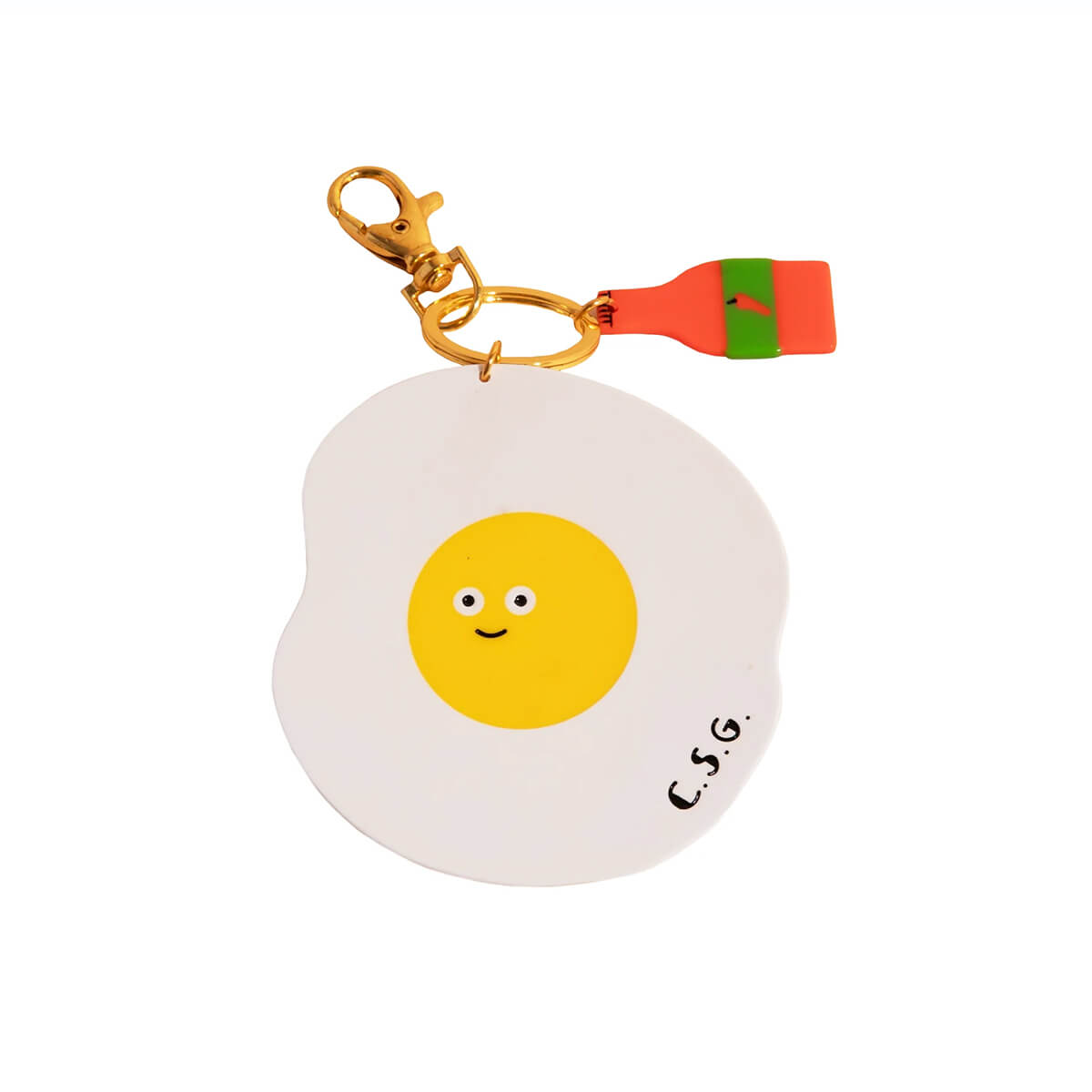 Spicy Egg Charm by Carolyn Suzuki