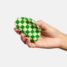 Checker Hair Claw in Green by Chunks