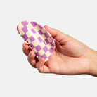 Checker Hair Claw in Lavender by Chunks