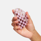 Checker Hair Claw in Smoky Quartz by Chunks