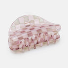 Checker Hair Claw in Smoky Quartz by Chunks