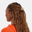 Mini Hair Claw in Olive Check by Chunks