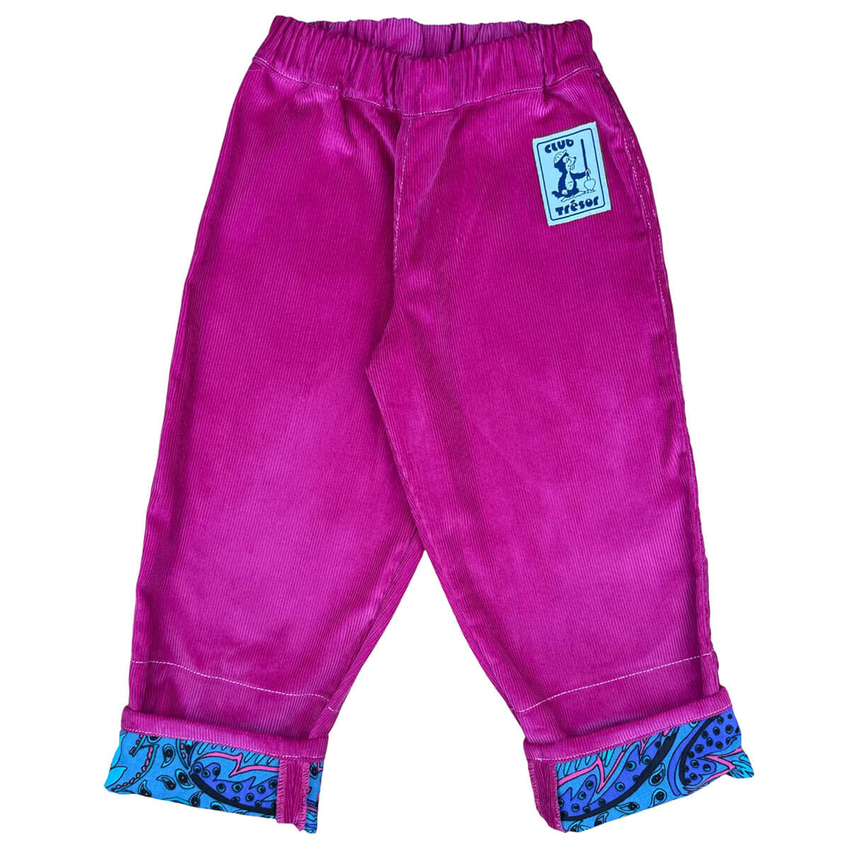 Growing Pants in Candy Corduroy by Club Trésor