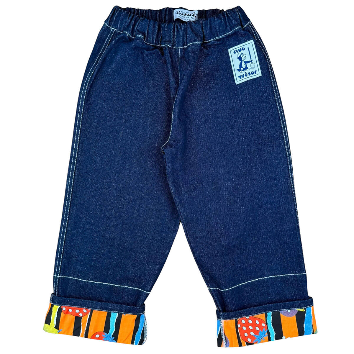 Growing Pants in Fruity Denim by Club Trésor