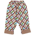 Growing Pants in Toffee Check by Club Trésor
