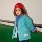 Knit Heritage Beanie in Classic Red by Club Trésor