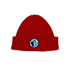 Knit Heritage Beanie in Classic Red by Club Trésor