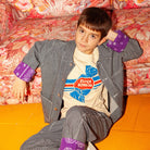 T-Shirt in Super Bonbon Cream by Club Trésor